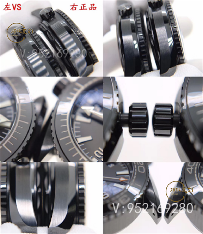 VS廠歐米茄海馬深海之黑對比正品復刻做工怎么樣-復刻表