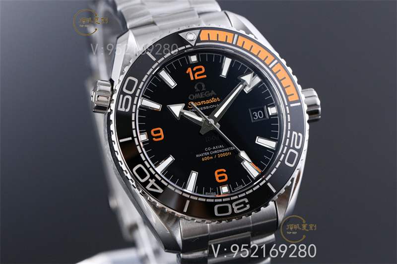 VS廠歐米茄海馬四分之一橙對(duì)比正品復(fù)刻做工會(huì)一眼假嗎-復(fù)刻表
