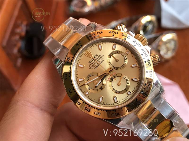 N廠復(fù)刻勞力士迪通拿m116503間金金盤做工怎么樣,內(nèi)附實拍圖-復(fù)刻表