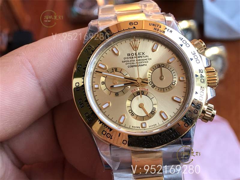 N廠復(fù)刻勞力士迪通拿m116503間金金盤做工怎么樣,內(nèi)附實拍圖-復(fù)刻表