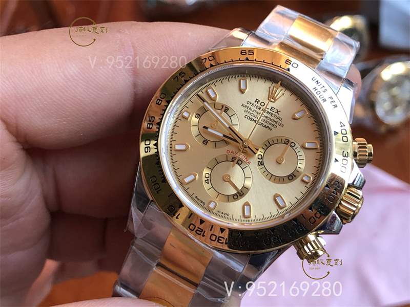 N廠復(fù)刻勞力士迪通拿m116503間金金盤做工怎么樣,內(nèi)附實拍圖-復(fù)刻表