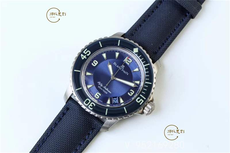 ZF廠寶珀五十噚5015鈦殼藍(lán)盤(pán)復(fù)刻做工怎么樣-復(fù)刻表