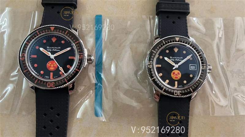 GS廠寶珀五十噚「輻射標記」5008b梭子魚復刻表做工怎么樣-復刻表