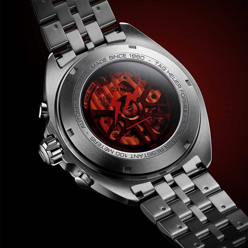 泰格豪雅 x Fragment聯名設計Heuer 02計時碼表-復刻表