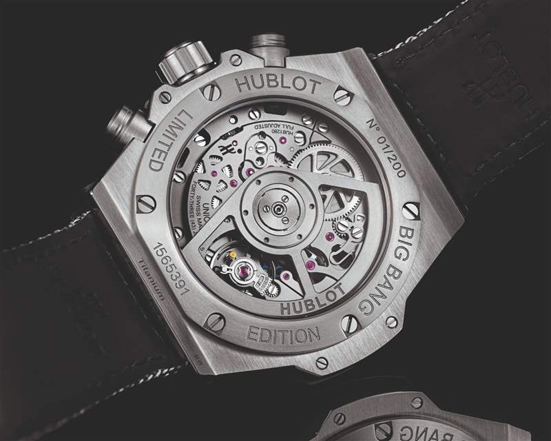 圖片來源:HUBLOT HUBLOT鈦金屬奢華工業風Big Bang Unico 限量200枚首次線上發售-復刻表