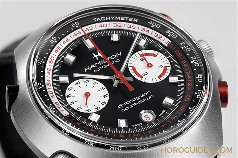 復刻1970年代競速經典|HAMILTON Chrono-Matic 50-復刻表