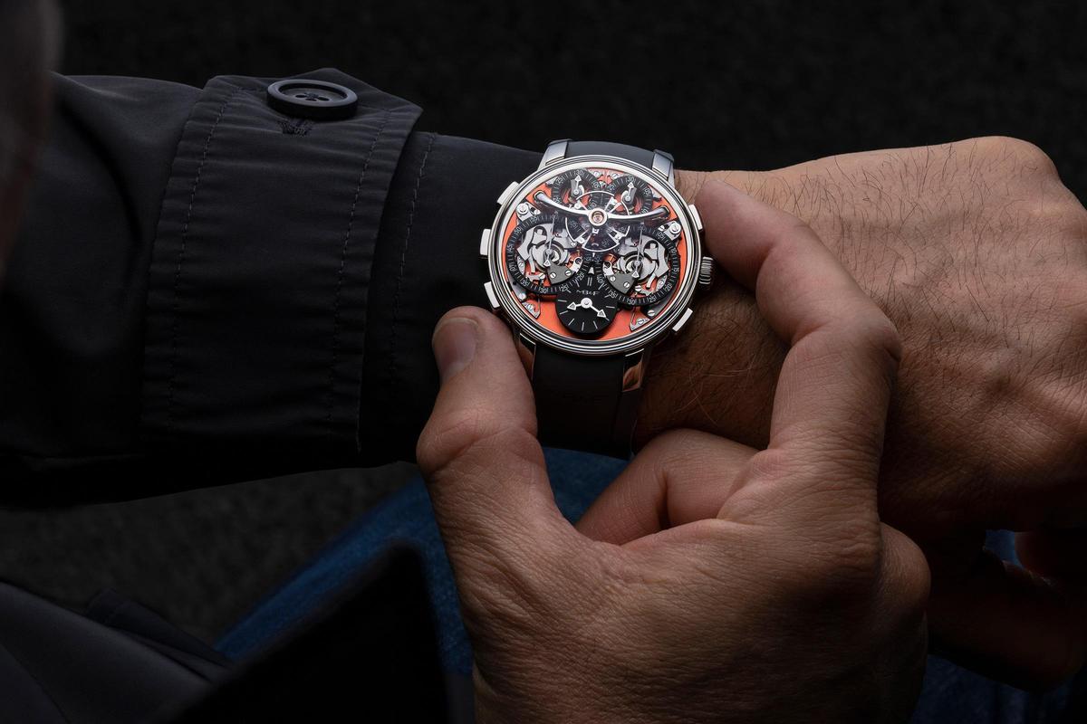 完美演繹一加一大于二的道理!MB&F首款計時碼表現身-復刻表