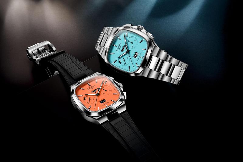 華麗復古新色登場!格拉蘇蒂原創(chuàng)Seventies大日期計時碼表限量版-復刻表