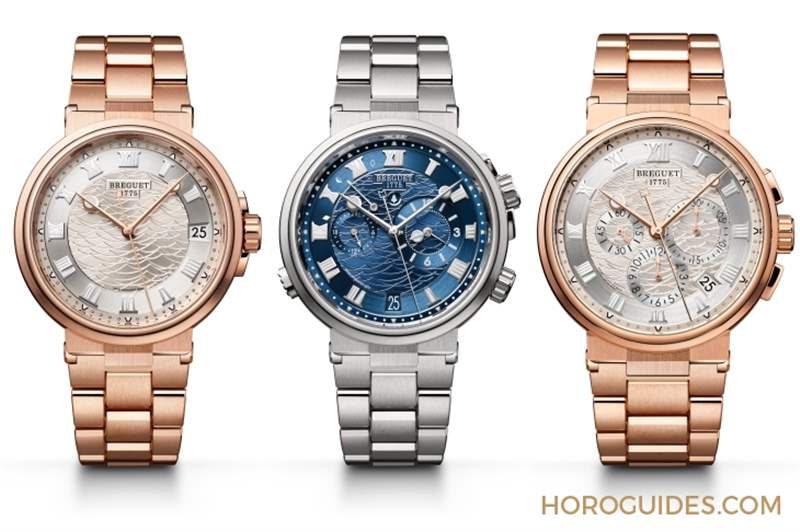 BREGUET - 寶璣Marine跟上金屬鏈帶潮！ 三款Marine鏈帶款全新登場