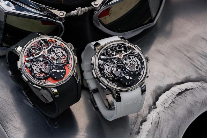 完美演繹一加一大于二的道理!MB&F首款計時碼表現身-復刻表
