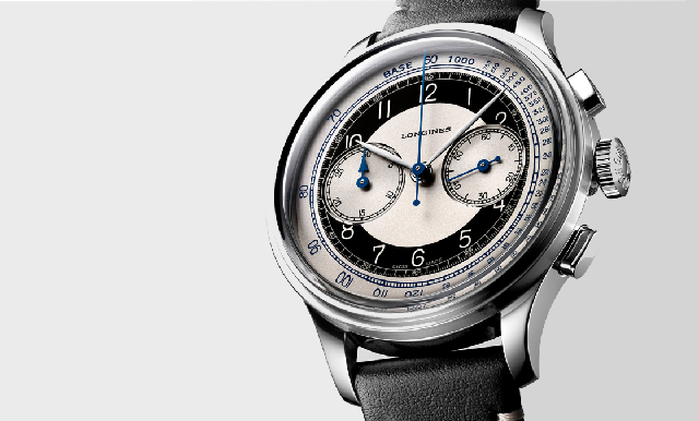 「沒(méi)有」日期窗的原版復(fù)刻：浪琴Heritage Classic Tuxedo復(fù)刻表