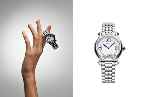 不只閃耀,蕭邦以Happy Sport系列表款頌揚女性無拘自主的躍動樣貌-復刻表