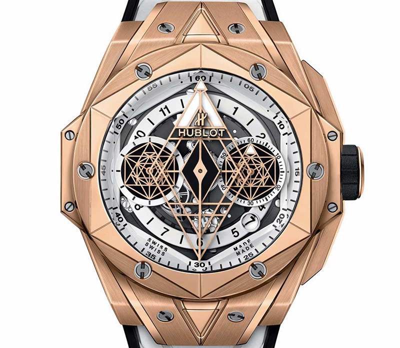 宇舶大爆炸唱BLEU Ⅱ白色，Big Bang Sang Bleu II White-復刻表