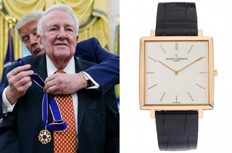 特朗普:Vacheron Constantin Historiques Ultra-Fine 1968 【特朗普vs拜登】美國總統候選人腕上會戴什么表?-復刻表