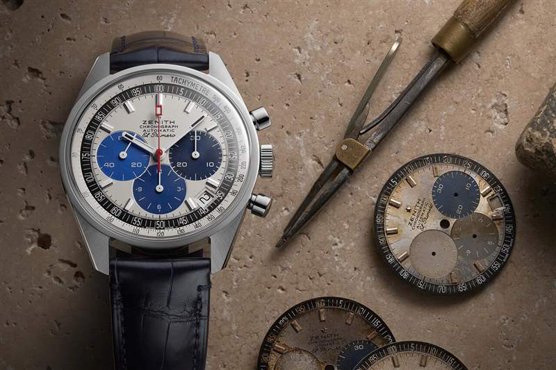 真力時38毫米三小盤計時腕表03.Z386.400/60.C843-復刻表