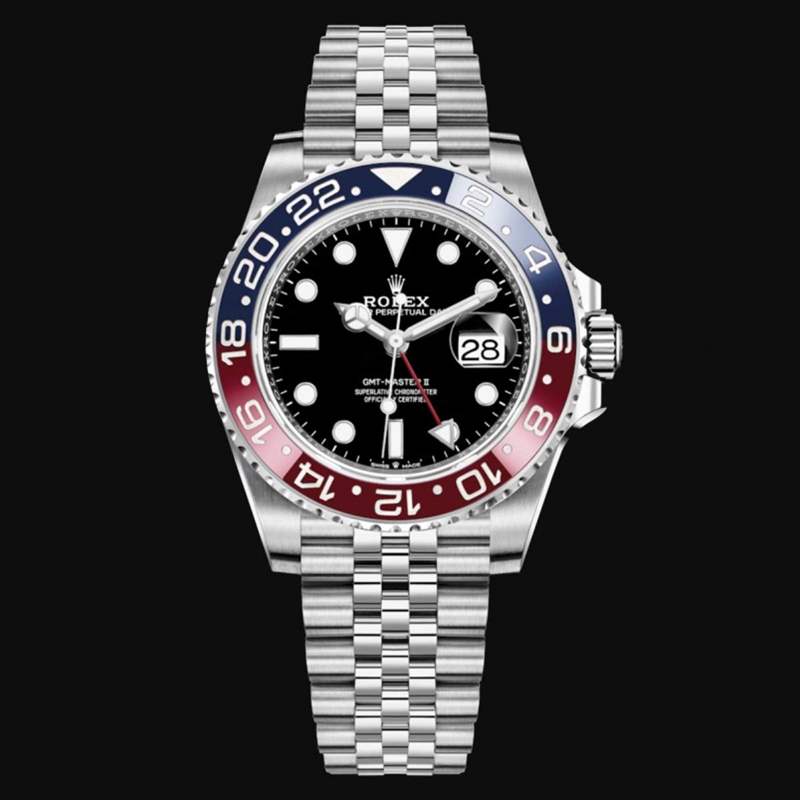 Rolex GMT-Master II Ref. 126710BLRO 17只2022年熱門勞力士手表價錢一覽!Rolex綠水鬼、Daytona、GMT價格走勢一文睇清-復(fù)刻表