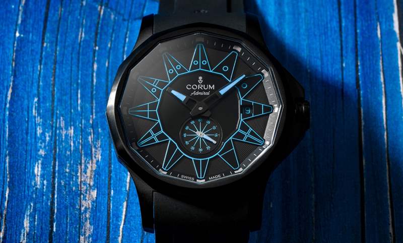 黑潮涌現,五色齊發|Corum Admiral 42 Automatic Full Black-復刻表