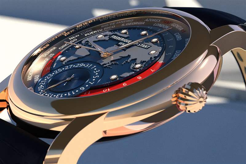 康斯登經(jīng)典世界時(shí)制造限量版FC-718NRWM4H9-復(fù)刻表