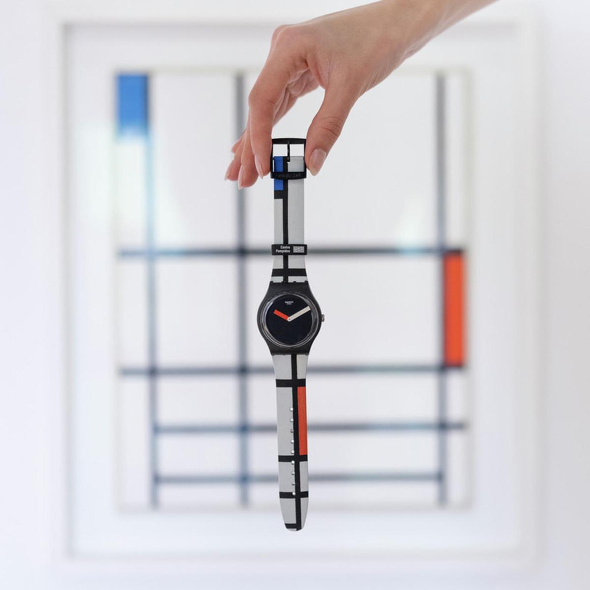 攜手龐畢度藝術(shù)中心打造特殊系列,跟著SWATCH博物館巡禮!-復(fù)刻表