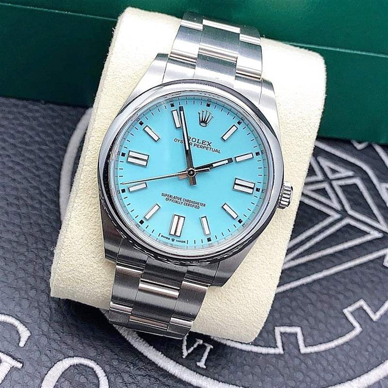 勞力士Rolex停產(chǎn)OP系列部分手表最搶手41mm TIFFANY色表面已成歷史?-復刻表