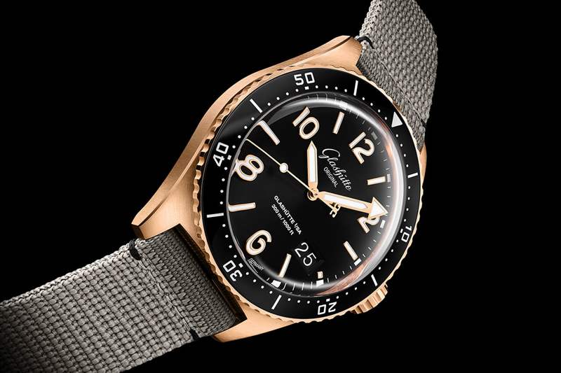 格拉蘇蒂原創(chuàng) SeaQ Panorama Date 玫瑰金