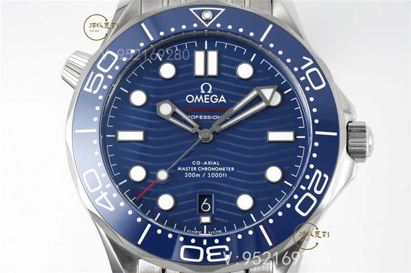 ZF廠海馬300-ZF廠復(fù)刻歐米茄海馬300藍(lán)盤做工怎么樣-復(fù)刻表