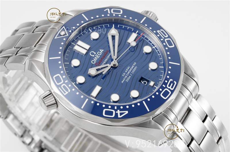 ZF廠海馬300-ZF廠復(fù)刻歐米茄海馬300藍(lán)盤做工怎么樣-復(fù)刻表