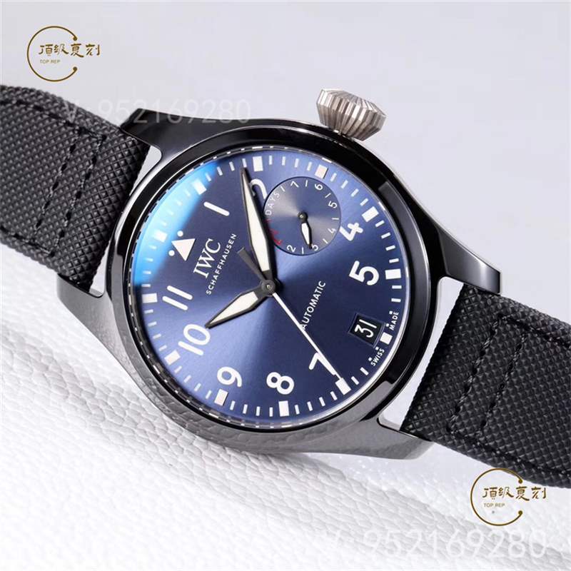 ZF廠萬國大飛-ZF廠萬國大飛行員IW502003藍(lán)盤陶瓷復(fù)刻做工怎么樣-復(fù)刻表