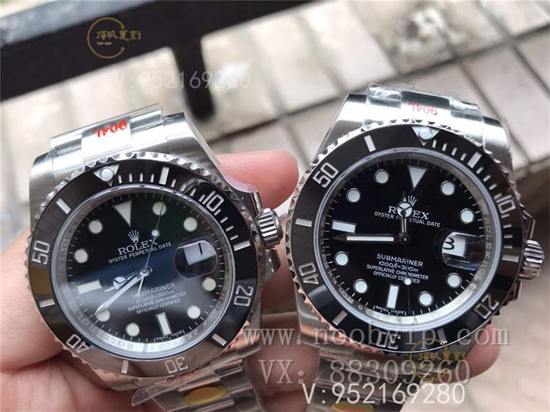 如何分辨站西市場(chǎng)上真假N廠v10s版本水鬼復(fù)刻表-復(fù)刻表