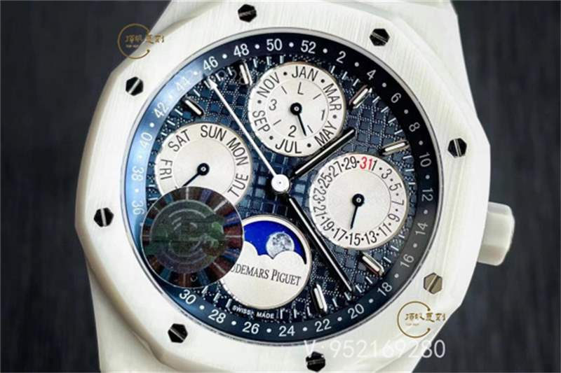 APS廠AP愛彼萬年歷白陶瓷AP26579計時表復刻做工怎么樣-復刻表