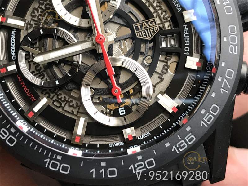 XF廠(chǎng)卡萊拉黑陶瓷-XF廠(chǎng)泰格豪雅卡萊拉黑騎士復(fù)刻表做工怎么樣-復(fù)刻表