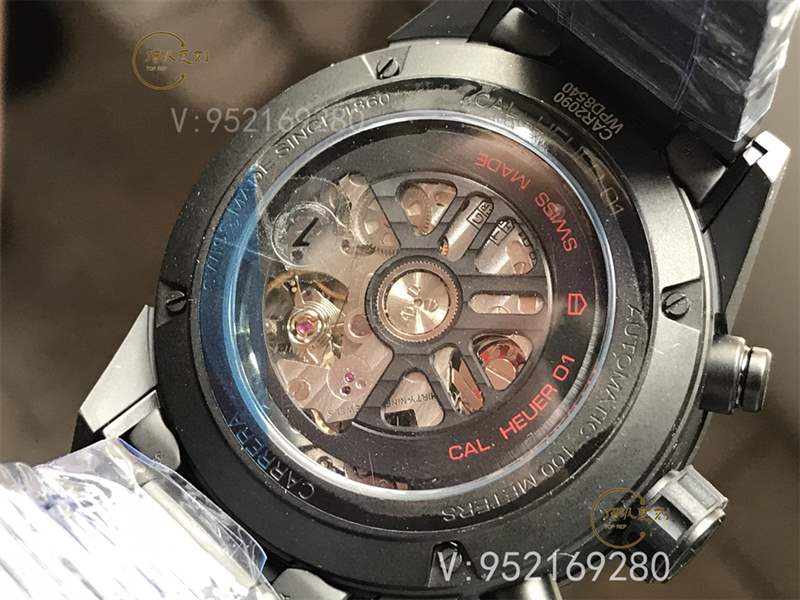 XF廠(chǎng)卡萊拉黑陶瓷-XF廠(chǎng)泰格豪雅卡萊拉黑騎士復(fù)刻表做工怎么樣-復(fù)刻表