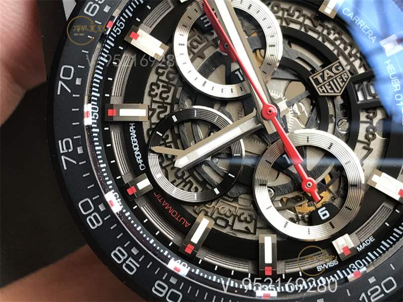 XF廠(chǎng)卡萊拉黑陶瓷-XF廠(chǎng)泰格豪雅卡萊拉黑騎士復(fù)刻表做工怎么樣-復(fù)刻表