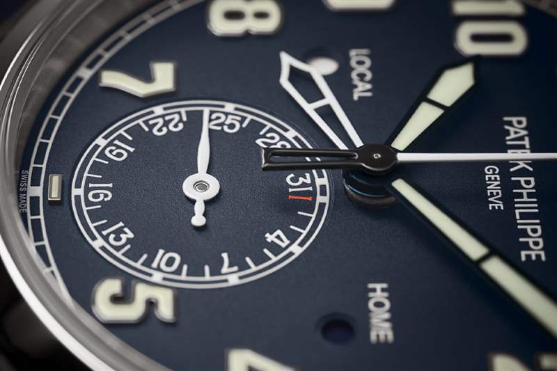 百達翡麗 Calatrava 飛行員旅行時間