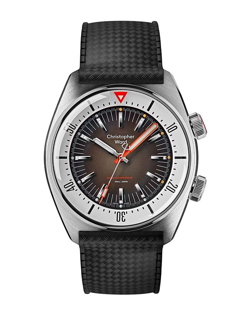 小眾運動手表Christopher Ward C65超級壓縮機-復刻表