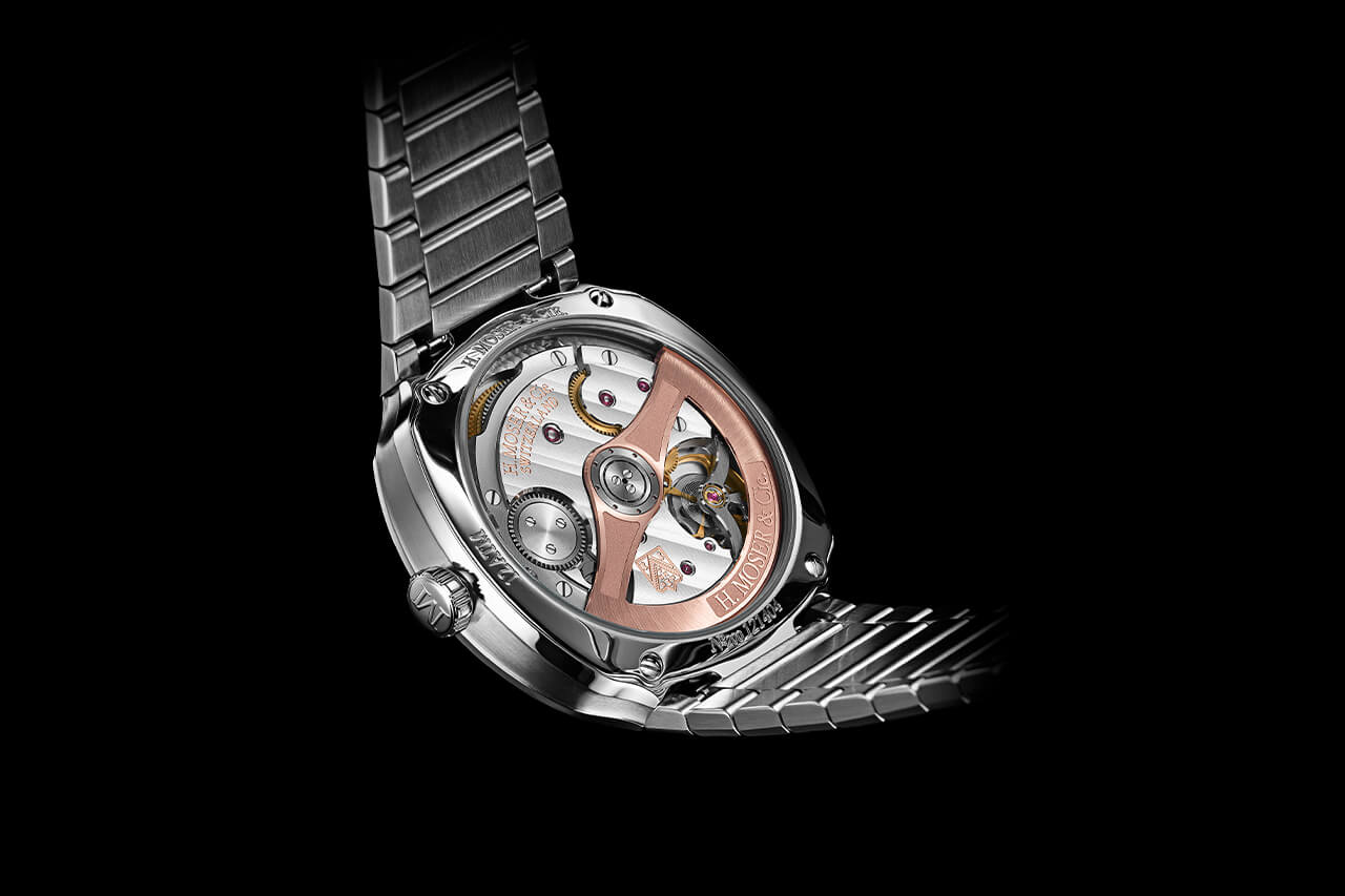 獨特的綠色表盤手表H. Moser & Cie Streamliner-復刻表