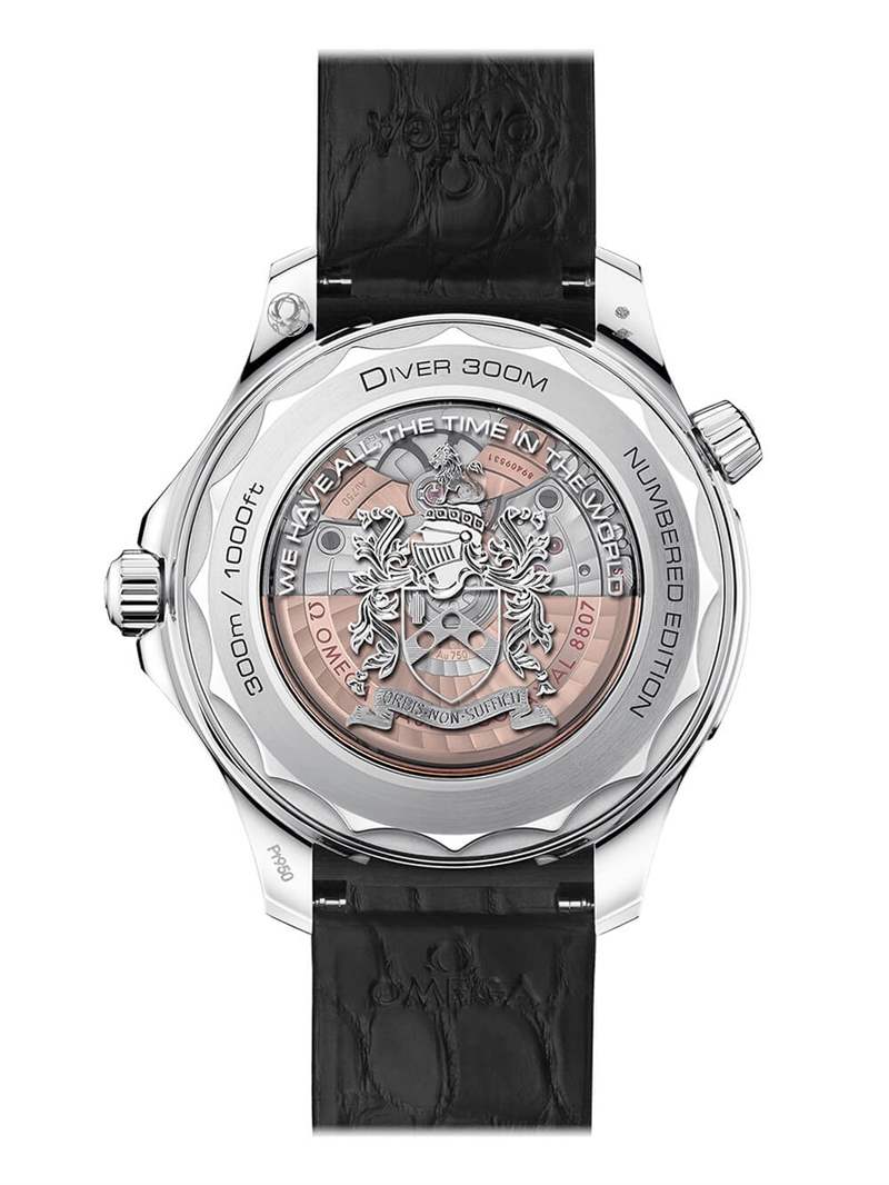 歐米茄海馬潛水員 300M “詹姆斯邦德”鉑金編號(hào)版-復(fù)刻表