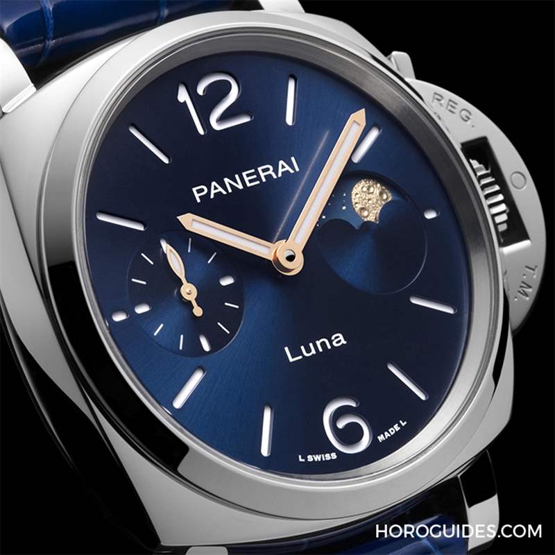 OFFICINE PANERAI - 以月為名，Panerai Luminor Due系列首見月相顯示功能