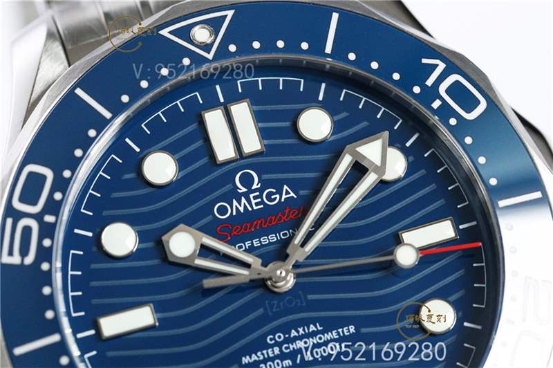 VS廠復(fù)刻藍(lán)盤海馬300腕表市場天花板級(jí)別做工-復(fù)刻表