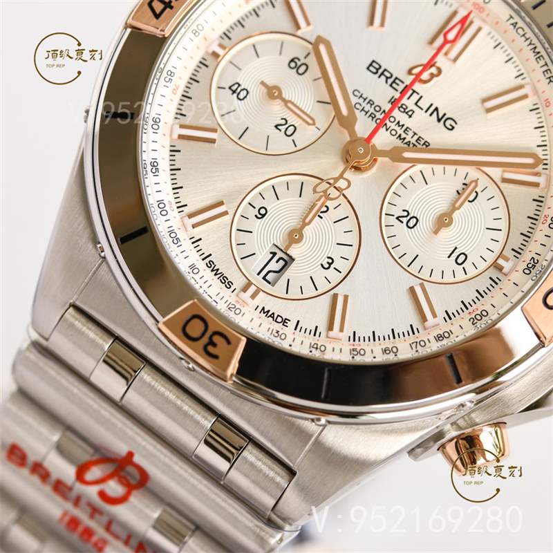 GF廠百年靈機械計時鋼王復刻表上新間金款做工怎么樣-復刻表