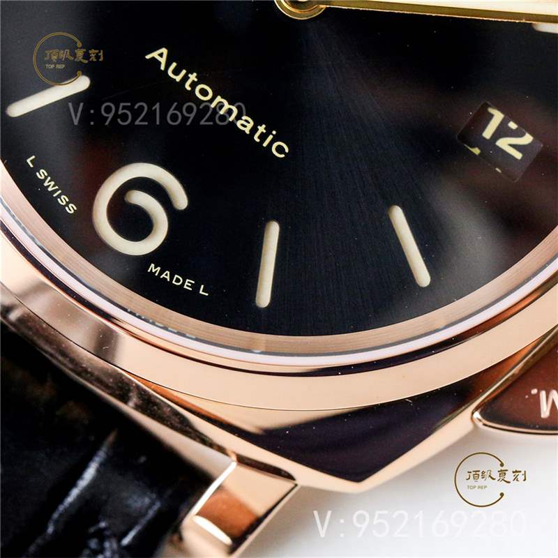 VS廠沛納海908-VS廠沛納海pam908復(fù)刻表38mm紅金做工怎么樣-復(fù)刻表
