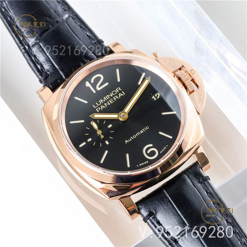 VS廠沛納海908-VS廠沛納海pam908復(fù)刻表38mm紅金做工怎么樣-復(fù)刻表