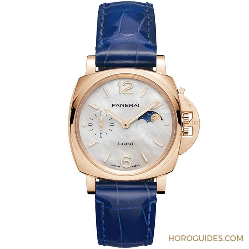 OFFICINE PANERAI - 以月為名，Panerai Luminor Due系列首見月相顯示功能