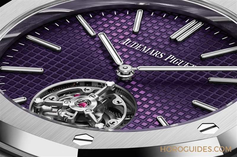 愛(ài)彼RD#3又更小了!37mm款以墨紫面盤初亮相-復(fù)刻表