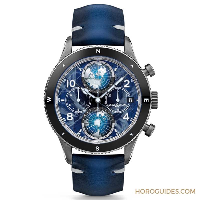零氧!耐用、精準(zhǔn)、不起霧|Montblanc 1858系列Geosphere世界時(shí)區(qū)零氧限量腕表的極限探險(xiǎn)魂-復(fù)刻表