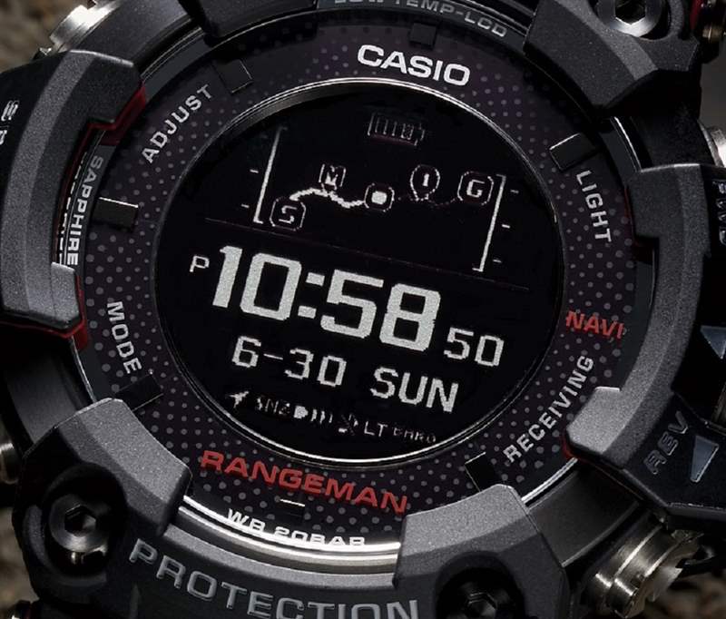 全新升級和精致卡西歐 G-Shock Rangeman GPR-B1000 手表-復刻表