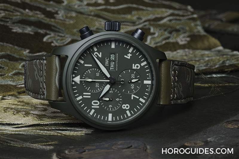 迷彩、刺繡布貼,SBTG街頭潮味上手|IWC x SBTG特別版表帶套裝-復(fù)刻表