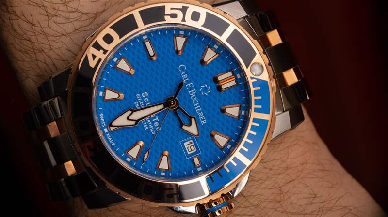 Carl F. Bucherer Patravi ScubaTec 雙音手表評論-復刻表