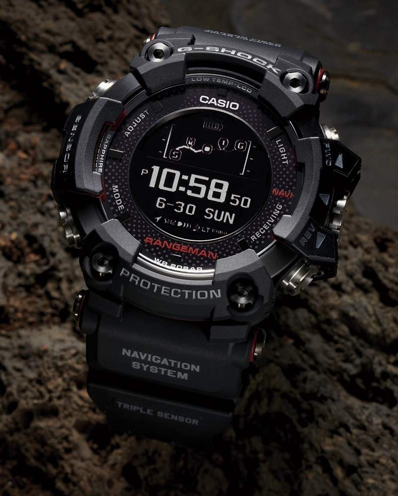 全新升級和精致卡西歐 G-Shock Rangeman GPR-B1000 手表-復刻表
