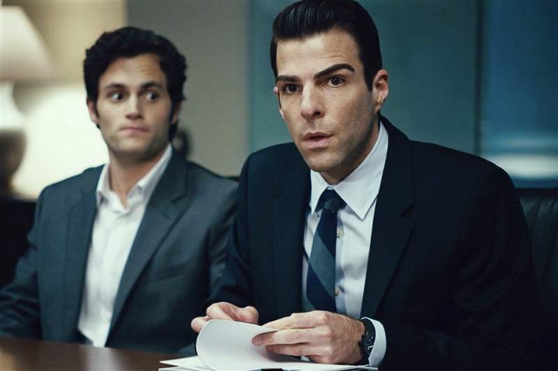 看電影扎卡里·昆托(Zachary Quinto)在“追加保證金”中佩戴保時(shí)捷設(shè)計(jì)計(jì)時(shí)碼表預(yù)測(cè)金融危機(jī)-復(fù)刻表